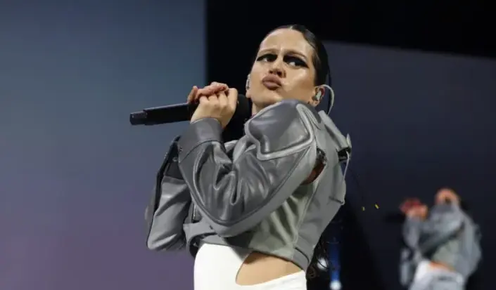 Rosal&iacute;a durante un concierto. EFE/ Thais Llorca