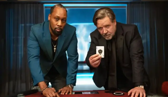 Fotograma de la pel&iacute;cual "Poker Face", segunda pel&iacute;cula como director de Russell Crowe, un thriller en la carrera hacia los &Oacute;scar que denuncia la violencia contra la mujer en Ir&aacute;n. EFE/ Vertice 360