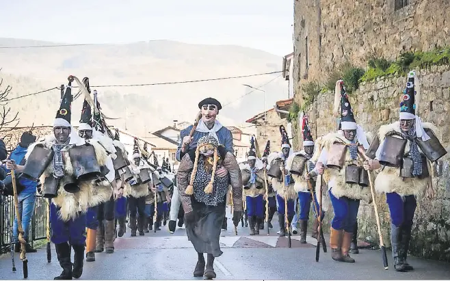 Celebraci&oacute;n de La Vijanera, en Sili&oacute;. / A.E.