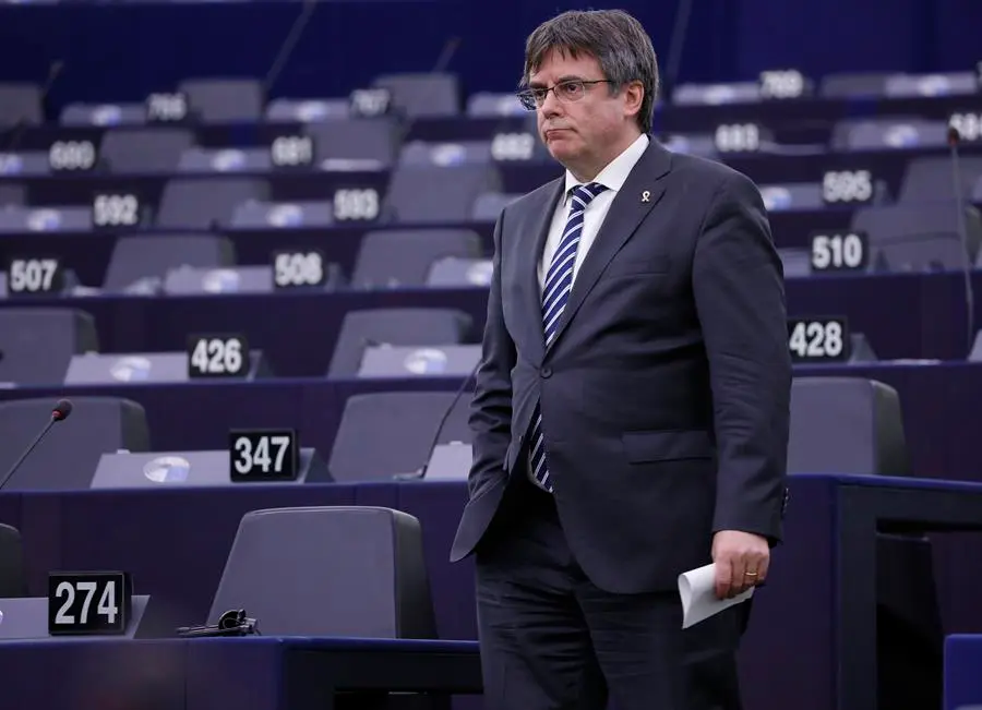El expresidente de la Generalitat catalana, Carles Puigdemont. EFE / Julien Warnand