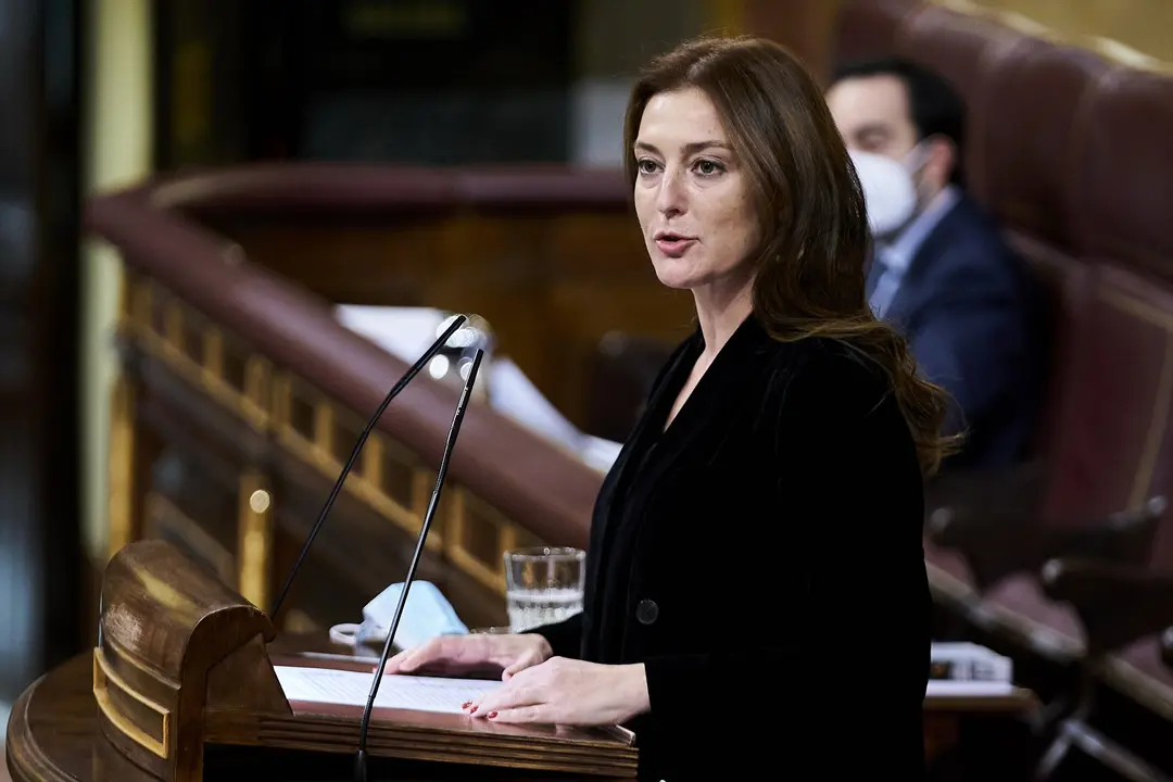 La diputada del PP, Mar&iacute;a Valentina Mart&iacute;nez. E.P. / A. P&eacute;rez Meca