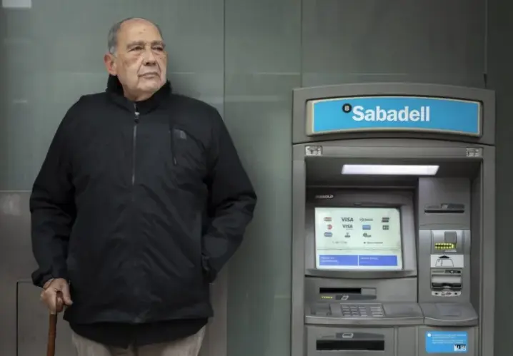 Carlos San Juan, promotor de la campa&ntilde;a "Soy mayor, no idiota". EFE / Biel Ali&ntilde;o
