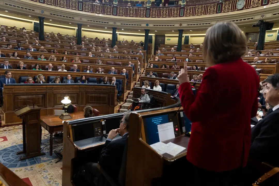 Una sesi&oacute;n del Congreso de los Diputados. E.P. / Eduardo Parra
