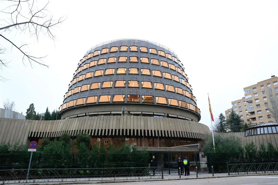 Vista del Tribunal Constitucional. EFE / Zipi