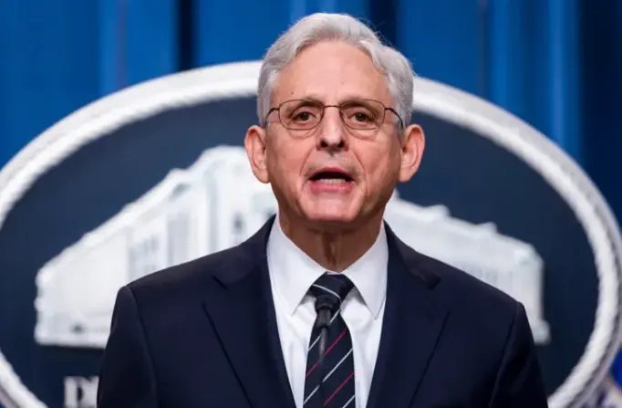 El Fiscal General Merrick Garland anuncia una demanda antimonopolio contra Google de Alphabet Inc. EFE / JIM LO SCALZO
