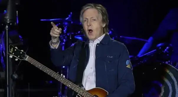 Paul McCartney durante un concierto en marzo de 2019 en Santiago (Chile). EFE/Alberto Vald&eacute;s