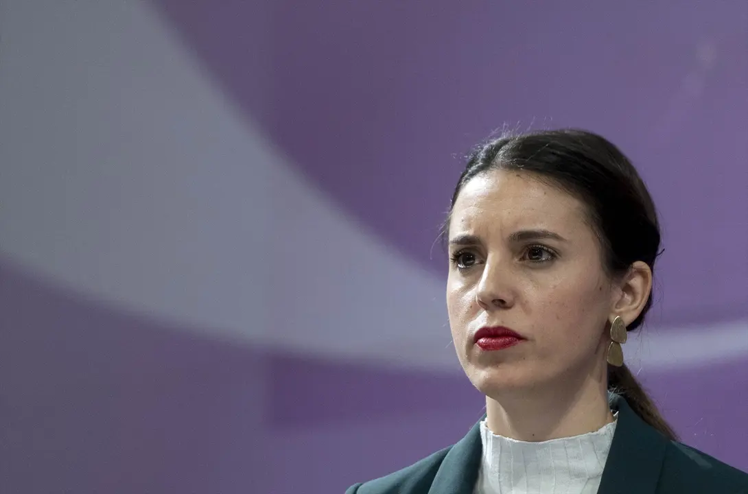 La ministra de Igualdad, Irene Montero. E.P. / Alberto Ortega