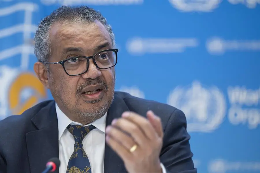 El director general de la OMS, Tedros Adhanom Ghebreyesu. / EFE / MARTIAL TREZZINI