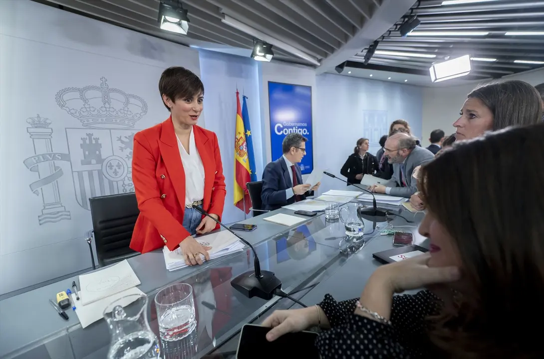 La ministra portavoz, Isabel Rodr&iacute;guez. E.P / Alberto Ortega