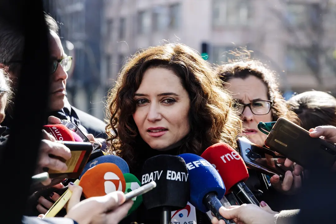 La presidenta de la Comunidad de Madrid, Isabel D&iacute;az Ayuso. E.P. / Carlos Luj&aacute;n
