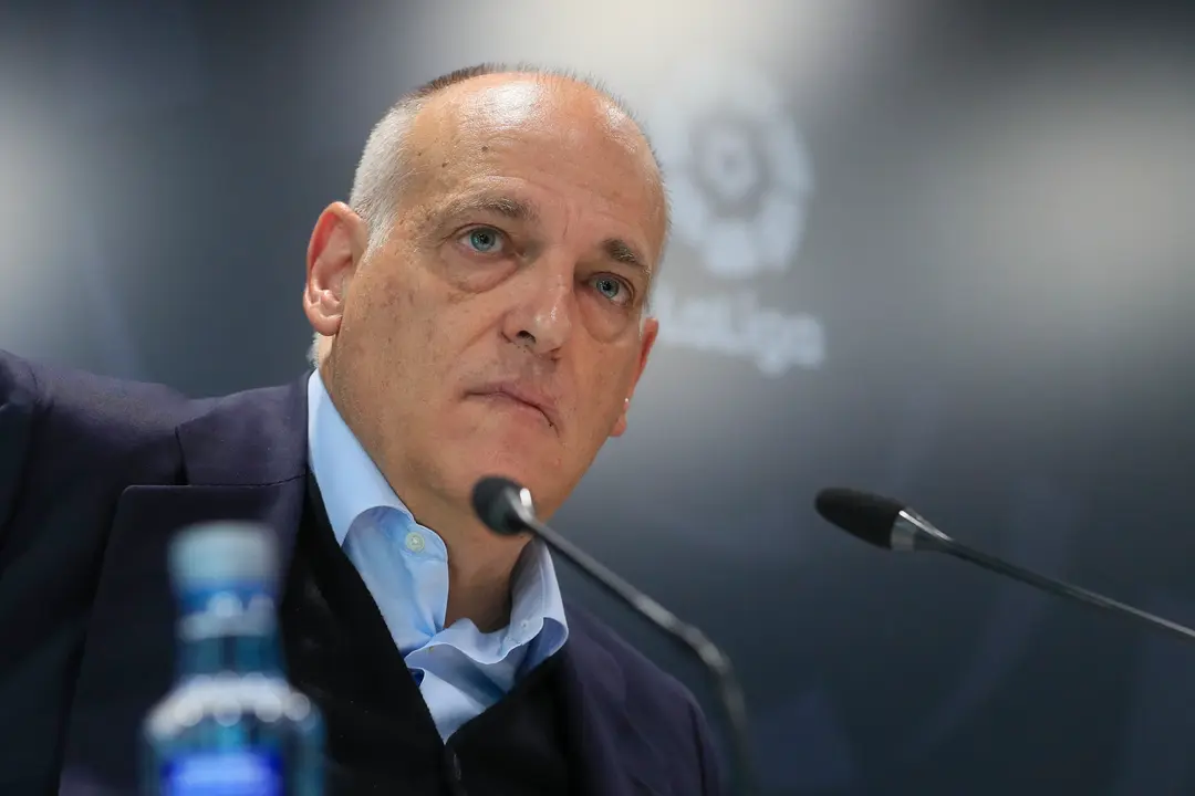 El presidente de LaLiga, Javier Tebas. / Fernando Alvarado