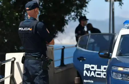 Agentes de la Polic&iacute;a Nacional. / CNP