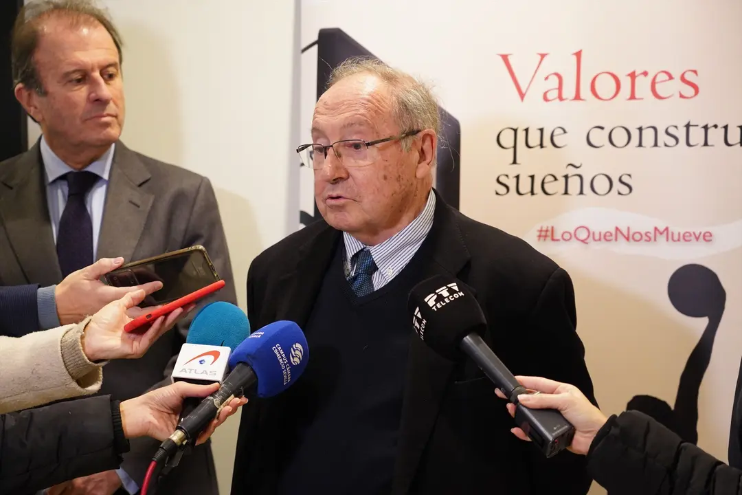 El presidente de la C&aacute;mara de Comercio de Espa&ntilde;a, Jos&eacute; Luis Bonet. E.P. / Francisco Olmo