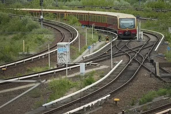 Un tren en marcha. E.P.