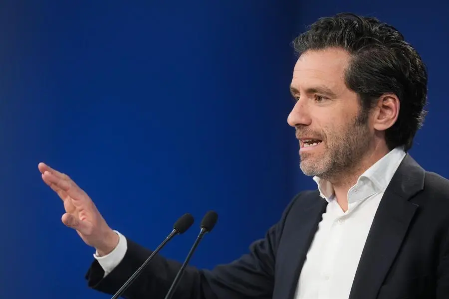 El portavoz de campa&ntilde;a del PP, Borja S&eacute;mper. EFE / Borja S&aacute;nchez Trillo