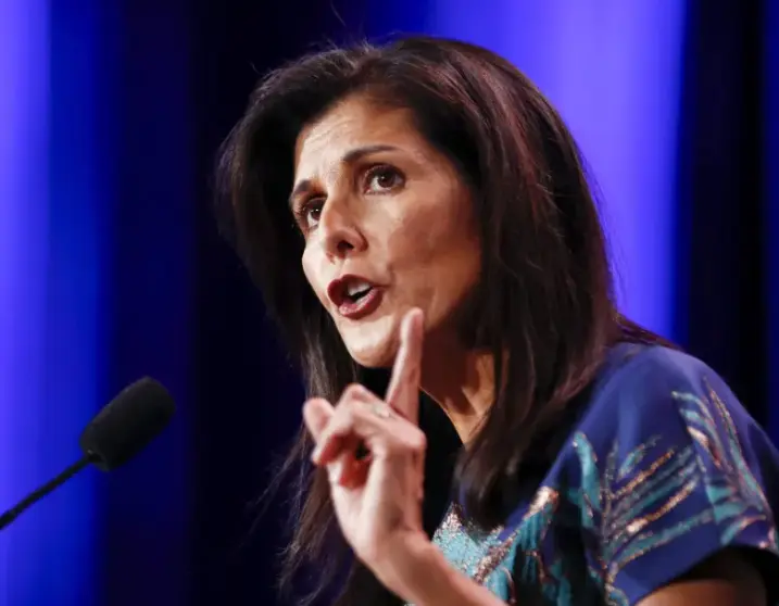 La exembajadora de EE.UU. ante la ONU Nikki Haley. EFE / Caroline Brehman