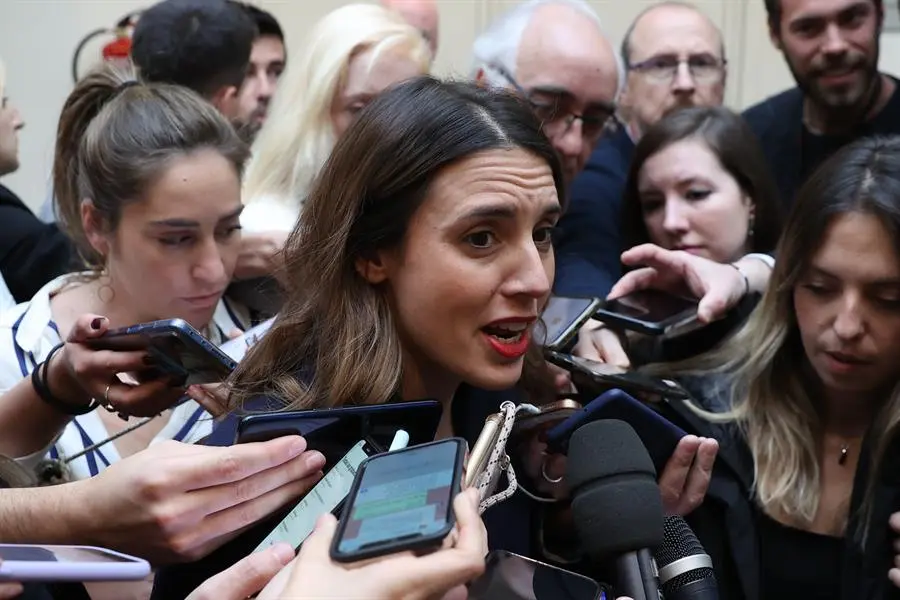 La ministra de Igualdad, Irene Montero. EFE / Kiko Huesca