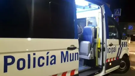Furgoneta de atestados de la Polic&iacute;a Municipal de Valladolid. / PLV