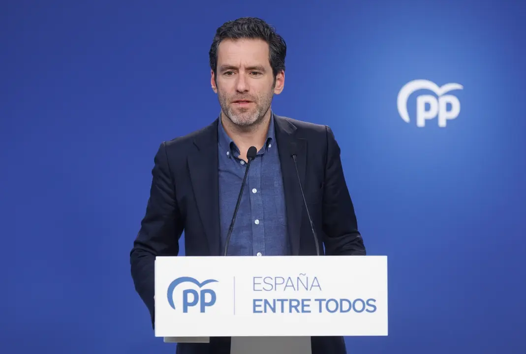 El portavoz de Campa&ntilde;a del PP, Borja S&eacute;mper. E.P. / Eduardo Parra