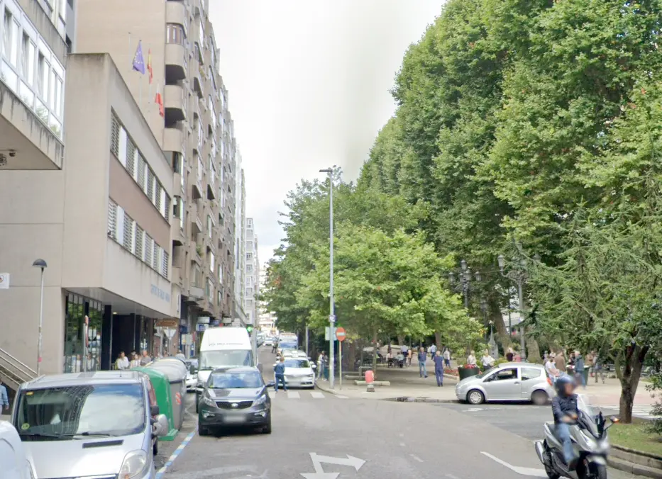Instant&aacute;nea de la Calle Vargas, en Santander. / Alerta
