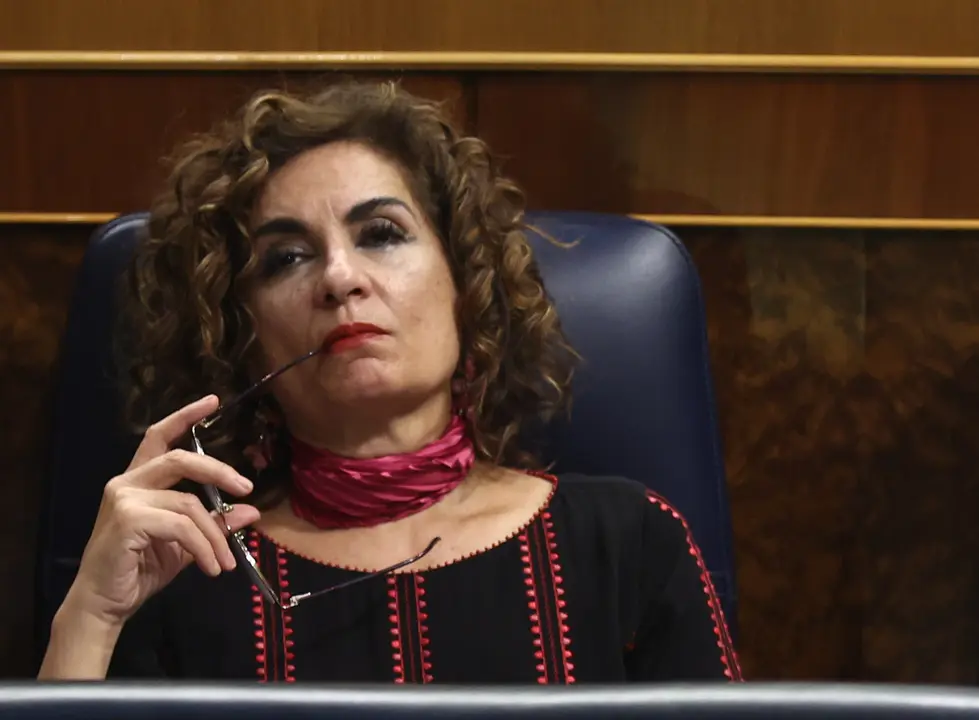La ministra de Hacienda y Funci&oacute;n P&uacute;blica, Mar&iacute;a Jes&uacute;s Montero. / Alerta