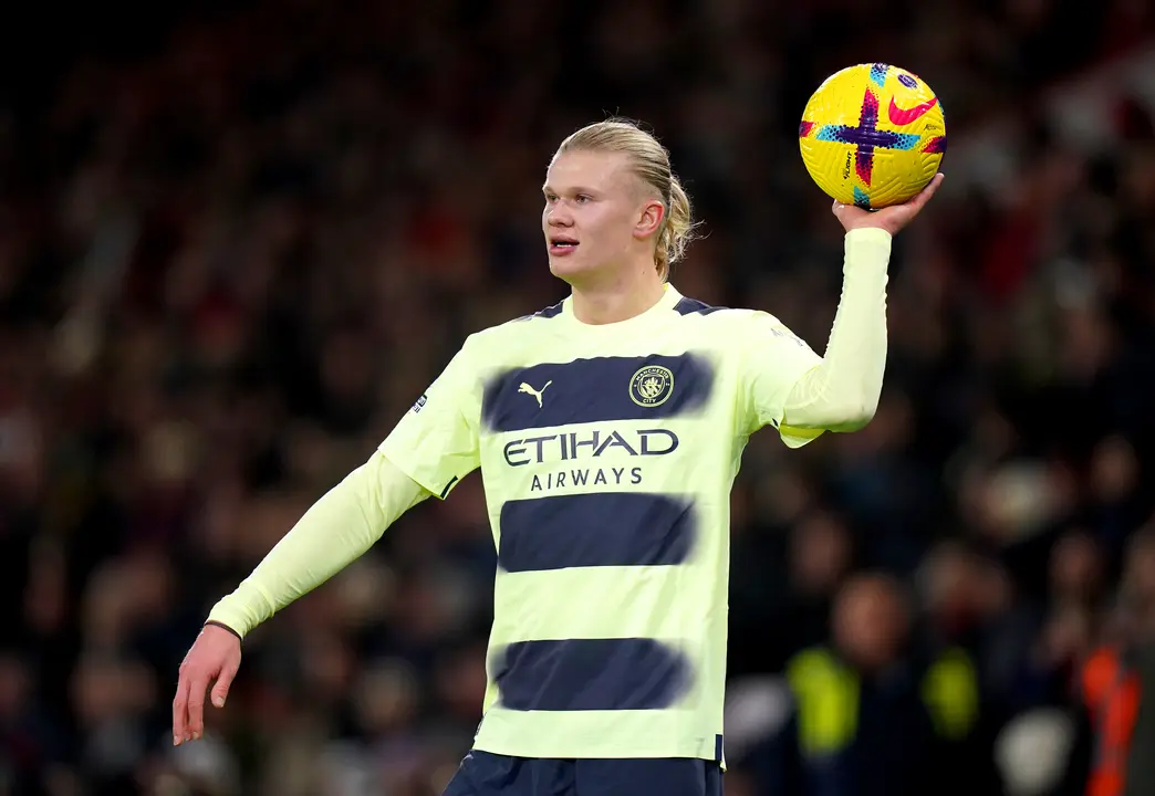 Erling Haaland, jugador del Manchester City. / Adam Davy