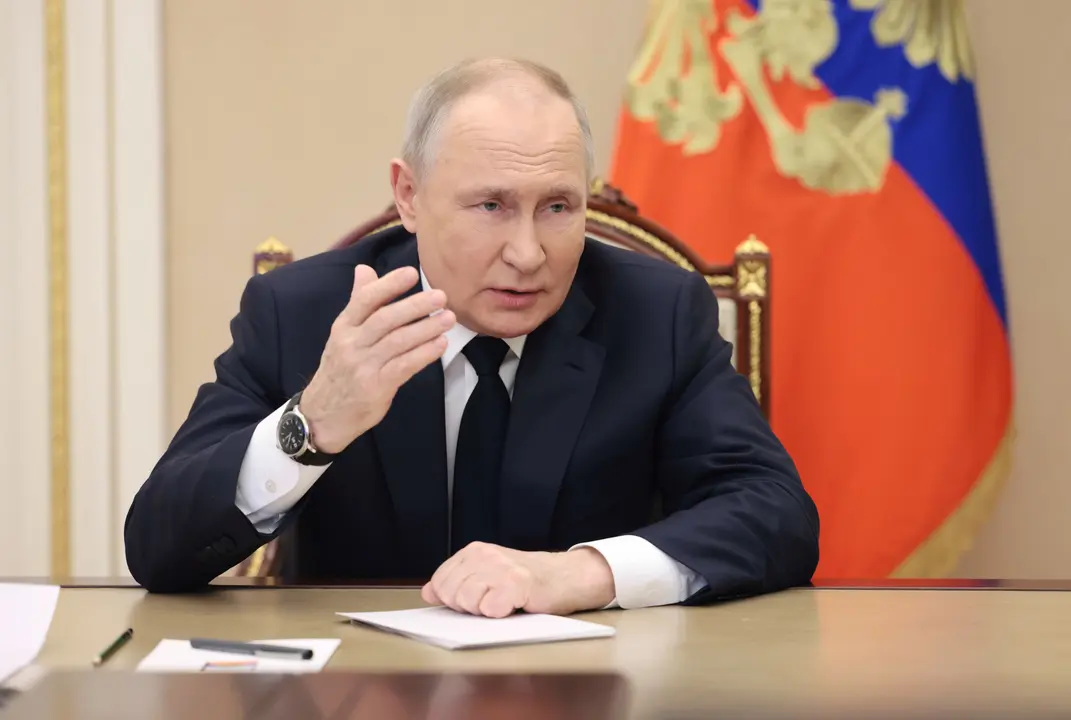Fotograf&iacute;a tomada el pasado 2 de marzo en la que se registr&oacute; al presidente de Rusia, Vladimir Putin, en Mosc&uacute; (Rusia). / Mikhail Metzel
