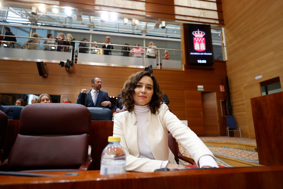 La presidenta de Madrid, Isabel D&iacute;az Ayuso. / Alerta