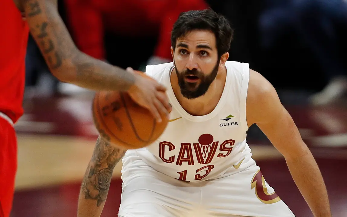 El jugador de baloncesto espa&ntilde;ol Ricky Rubio, de los Cleveland Cavaliers, en una fotograf&iacute;a de archivo. / David Maxwell