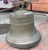 Campana sustraida en Ordu&ntilde;a. / ERTZAINTZA
