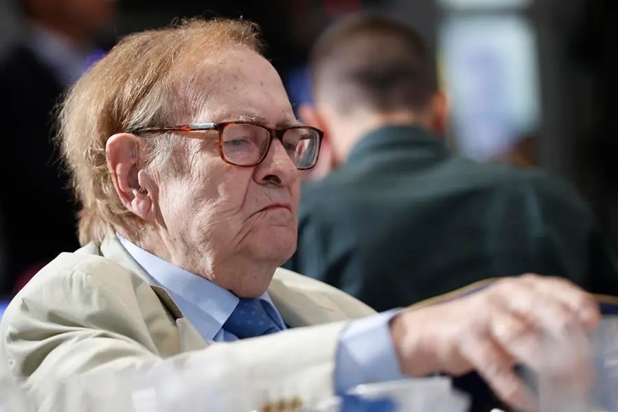 El economista Ram&oacute;n Tamames, candidato propuesto por Vox para la moci&oacute;n de censura. EFE/ Mariscal