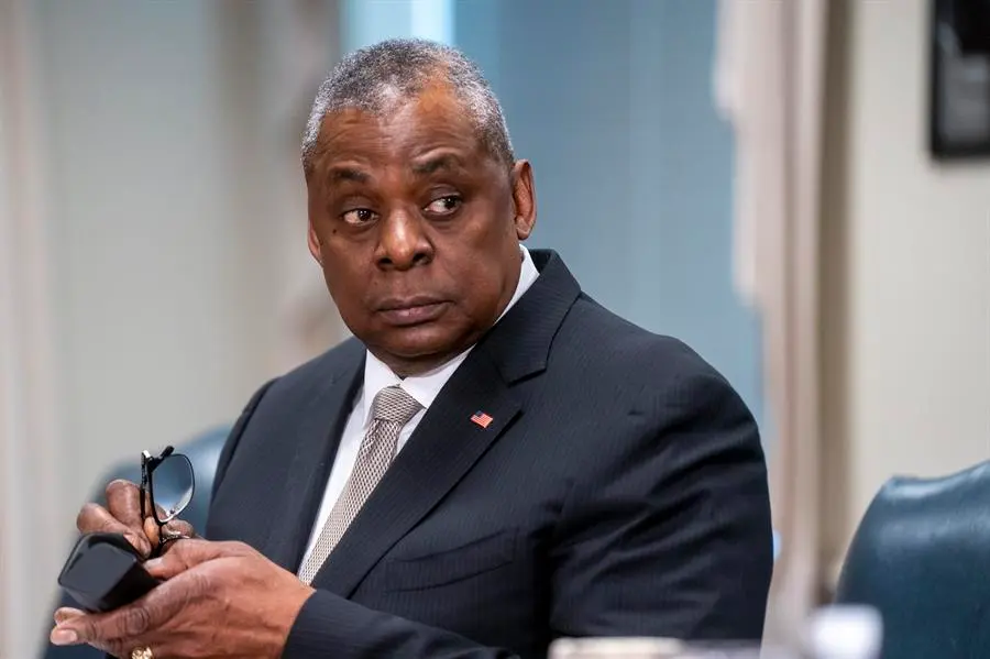 El secretario de Defensa estadounidense, Lloyd Austin. EFE / SHAWN THEW