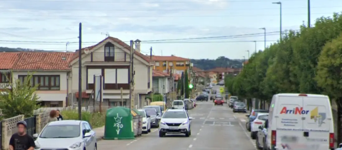 Vista de la avenida Fern&aacute;ndez Vallejo de Tanos. / Alerta