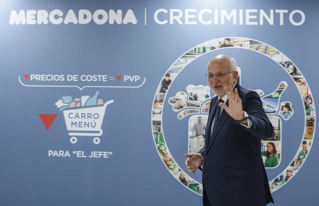 El presidente de Mercadona, Juan Roig. / Rober Solsona