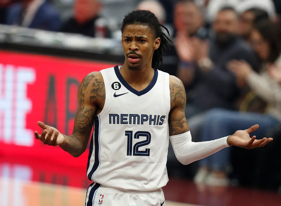 El escolta de los Memphis Grizzlies Ja Morant, durante un partido. / David Maxwell