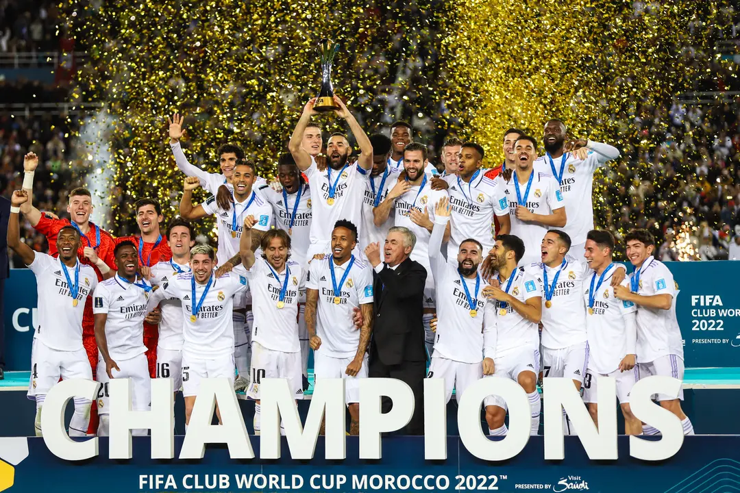 El Real Madrid, actual campe&oacute;n del Mundial de Clubes de la FIFA. / MAP