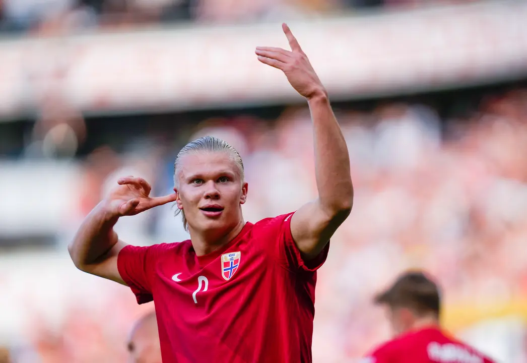 El delantero noruego del Manchester City Erling Braut Haaland. / Beate Oma Dahle