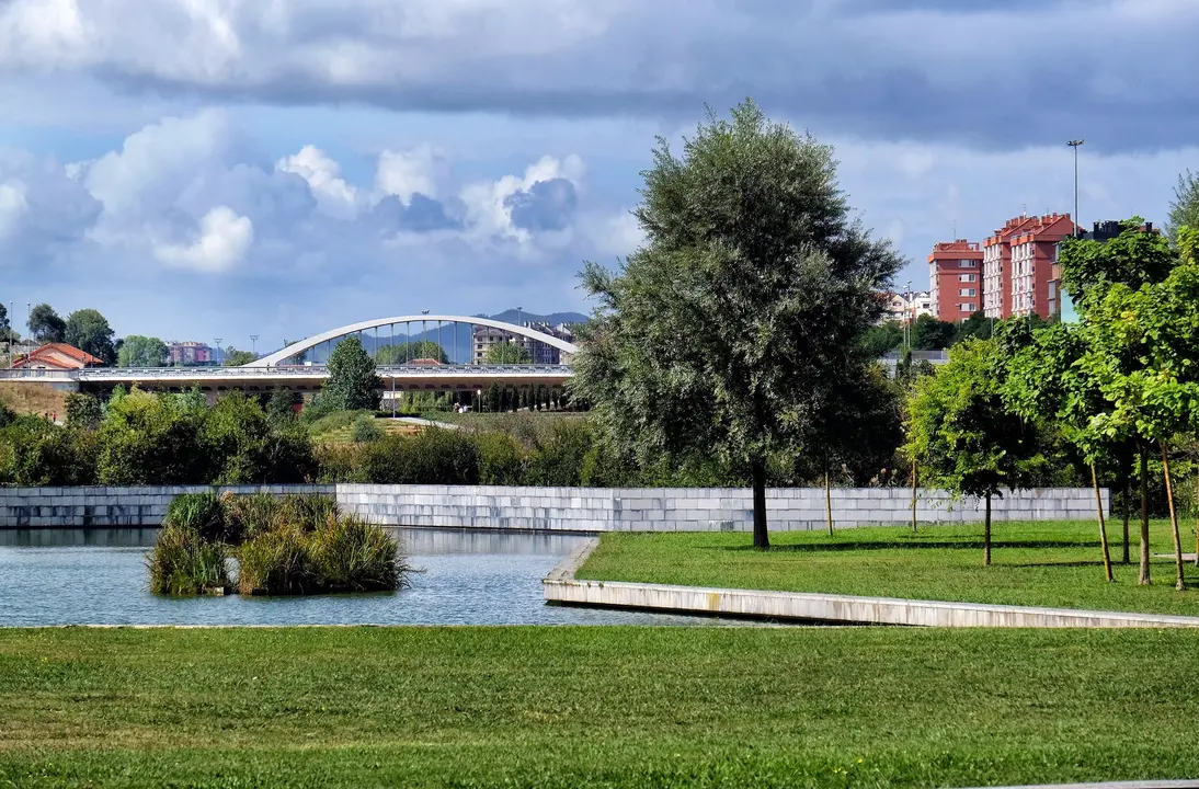 Panor&aacute;mica del parque de Las Llamas. / AC