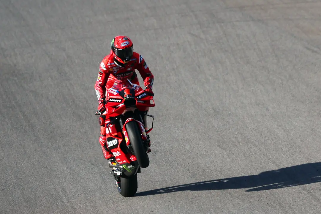 El piloto italiano Francesco Bagnaia (Ducati). / NUNO VEIGA