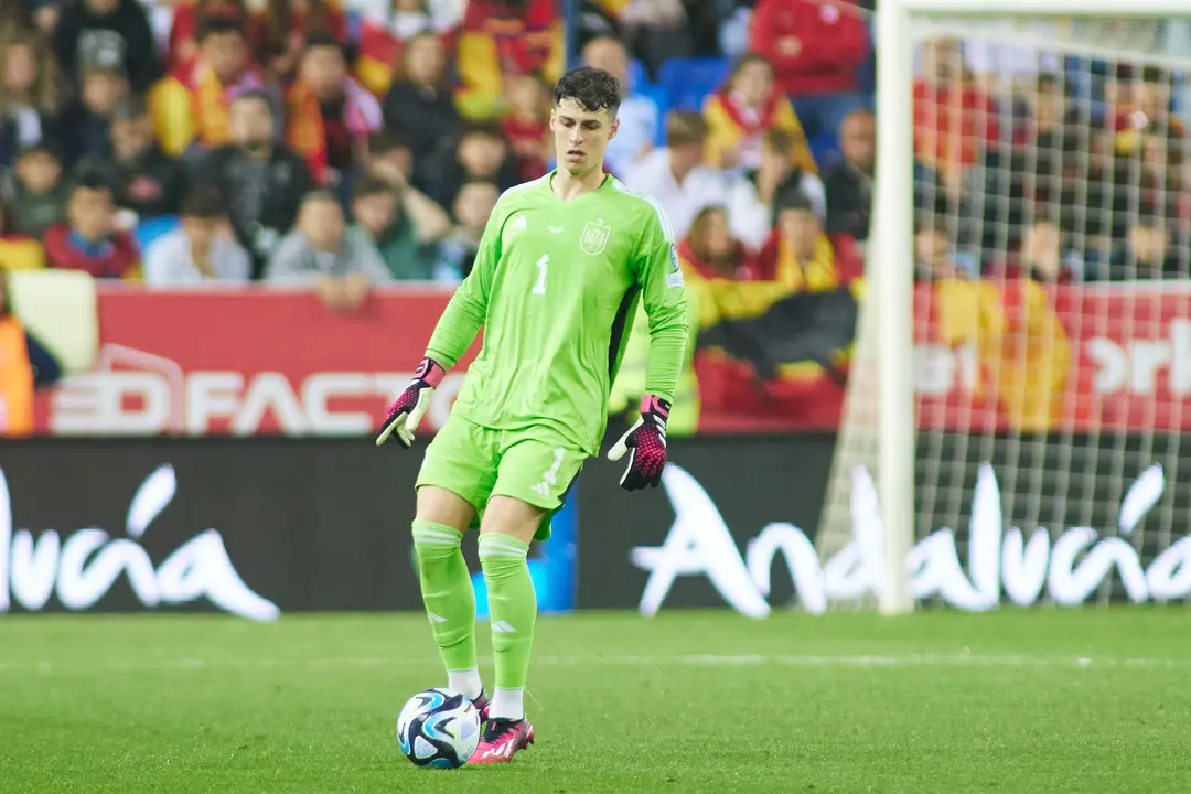 Kepa Arrizabalaga, portero de la selecci&oacute;n espa&ntilde;ola. / Joaquin Corchero