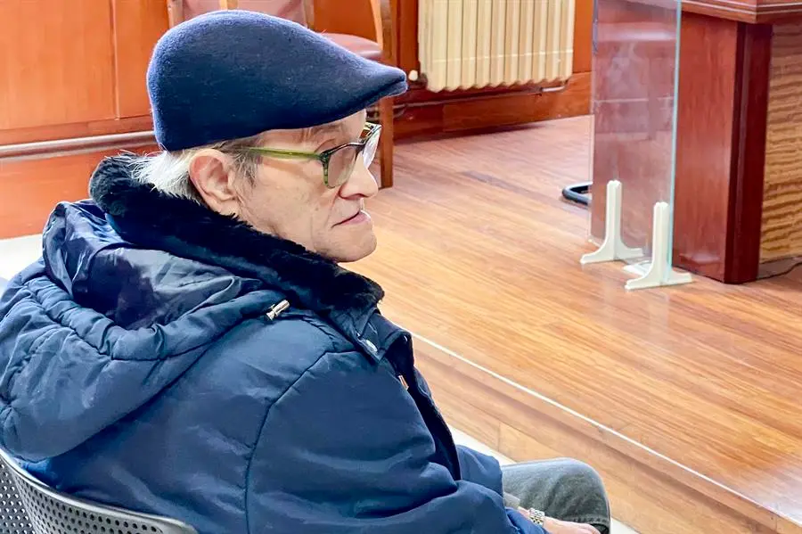 Marcelino Fern&aacute;ndez Arn&aacute;iz, apodado el Pederasta de Astillero y uno de los delincuentes sexuales con mayor historial de abusos a menores en Espa&ntilde;a, se ha vuelto a sentar en el banquillo este mi&eacute;rcoles. EFE / Pablo Ayerbe