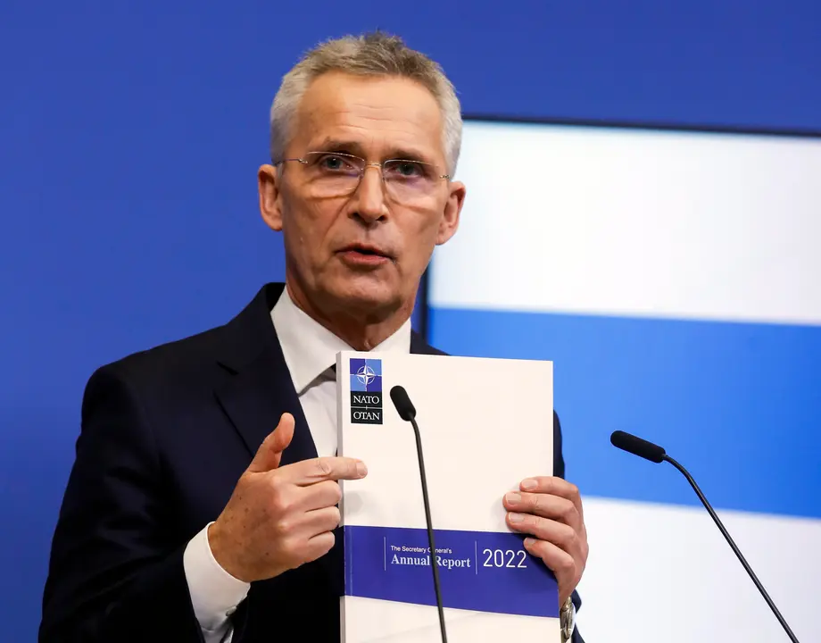 Imagen de Archivo del secretario general de la OTAN, Jens Stoltenberg./ OLIVIER HOSLET