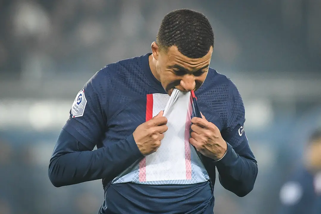 El jugador del Par&iacute;s Saint-Germain (PSG) Kylian Mbapp&eacute;. / Matthieu Mirville