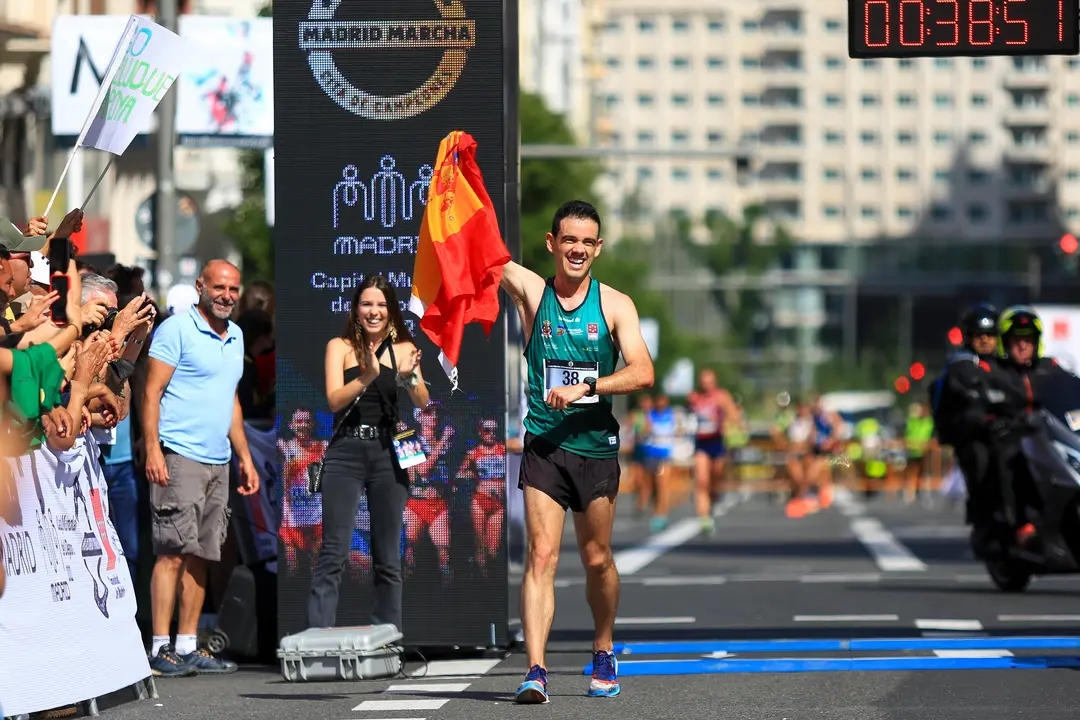 El marchador espa&ntilde;ol Diego Garc&iacute;a Carrera. / &Aacute;NGEL RIVAS
