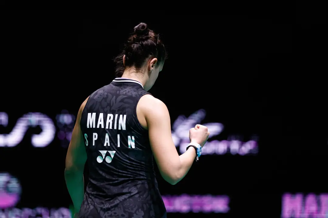 La jugadora de b&aacute;dminton Carolina Mar&iacute;n. / Oscar J. Barroso