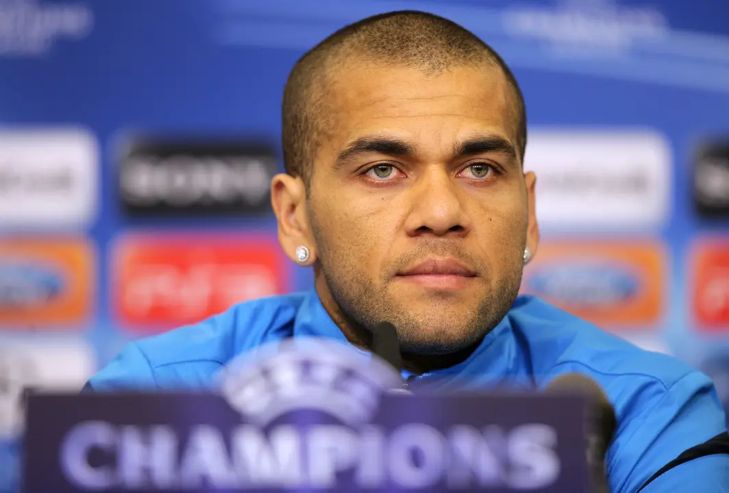 El futbolista Dani Alves, acuso de presuntamente violar a una chica. / picture alliance