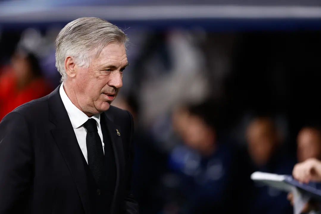 El entrenador del Real Madrid, Carlo Ancelotti. / Oscar J. Barroso