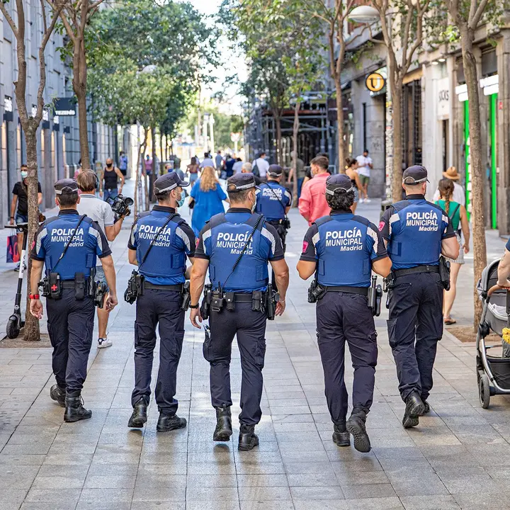 Polic&iacute;a Municipal de Madrid. / PMM