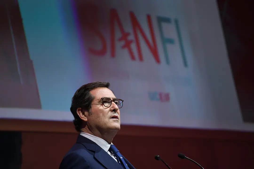 El presidente de la patronal CEOE, Antonio Garamendi. / Alerta