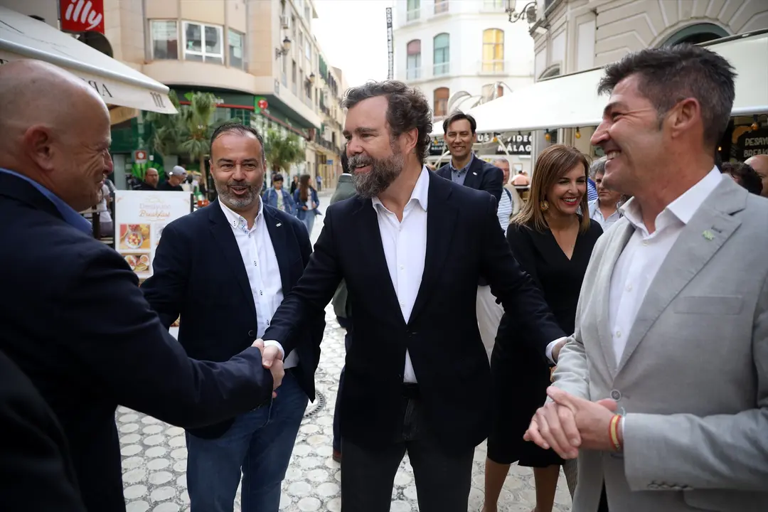 El portavoz de Vox en el Congreso, Iv&aacute;n Espinosa de los Monteros (c). EP / &Aacute;lex Zea